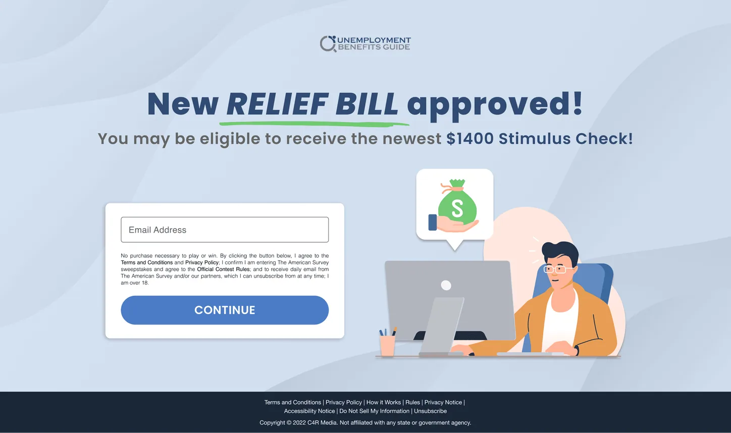 Desktop landing page 5