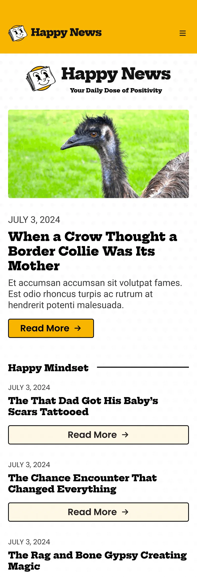Mobile landing page 7